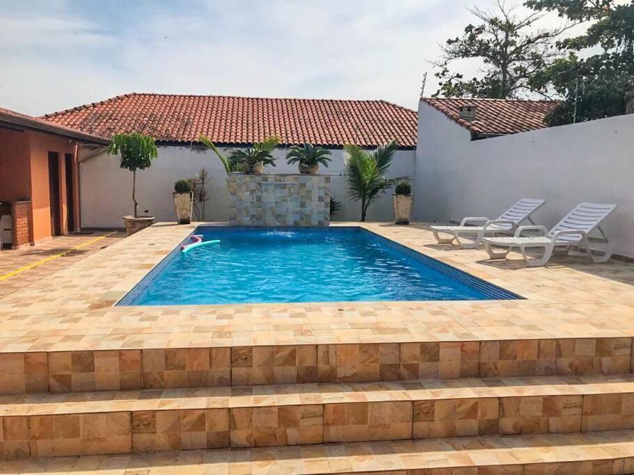 Casa Com Piscina Itanhaem Cibratel II Βίλα Εξωτερικό φωτογραφία